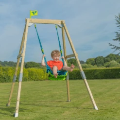 TP Forest Acorn Growable Swing Set With Quadpod - FSC<sup>&reg;</sup> Certified -TP Playworld Cheap Store 302S 3