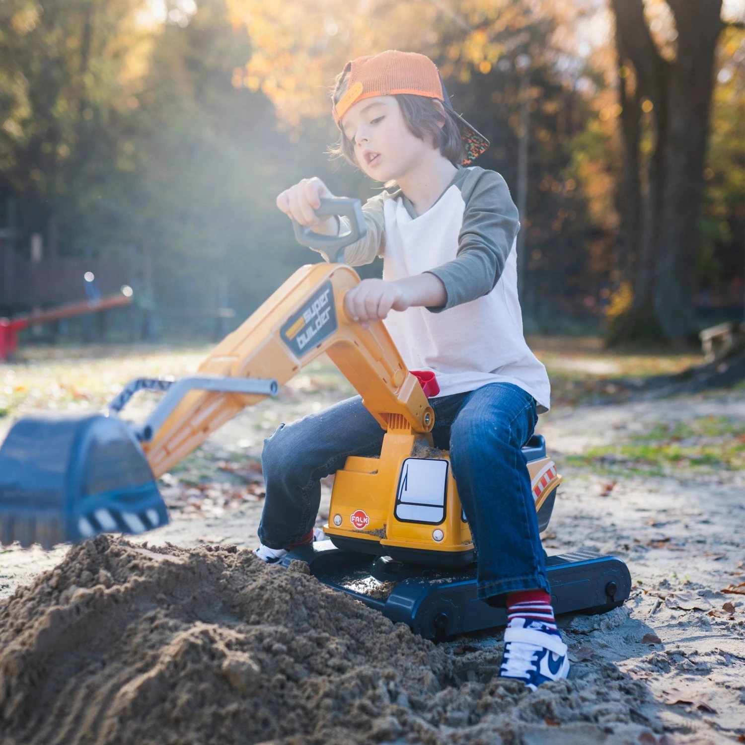 Falk Power Builder Digger With Opening Seat 3 Falk Power Builder Digger With Opening Seat - Image 3