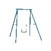 Single Metal Swing Frame - Builder