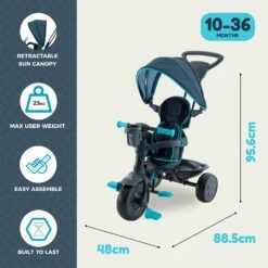 TP Trike 4 In 1+ Midnight 11 TP Trike 4 In 1+ Midnight -TP Playworld Cheap Store 5 df97e8ca 3782 4758 ad1b 4a1d1c35bad9