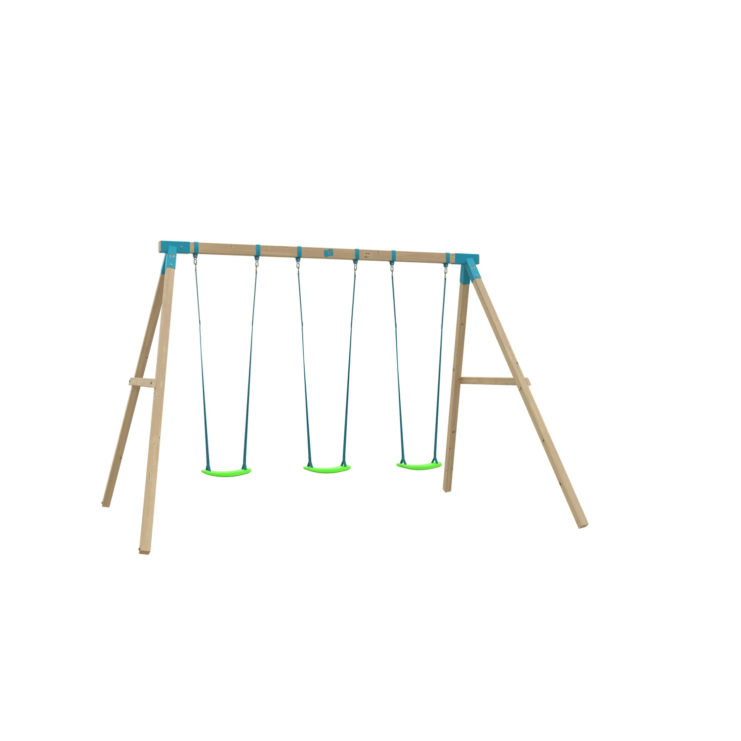 Kingswood Squarewood Triple Swing Frame - FSC<sup>®</sup> Certified - Builder 1 Kingswood Squarewood Triple Swing Frame - FSC<sup>®</sup> Certified - Builder