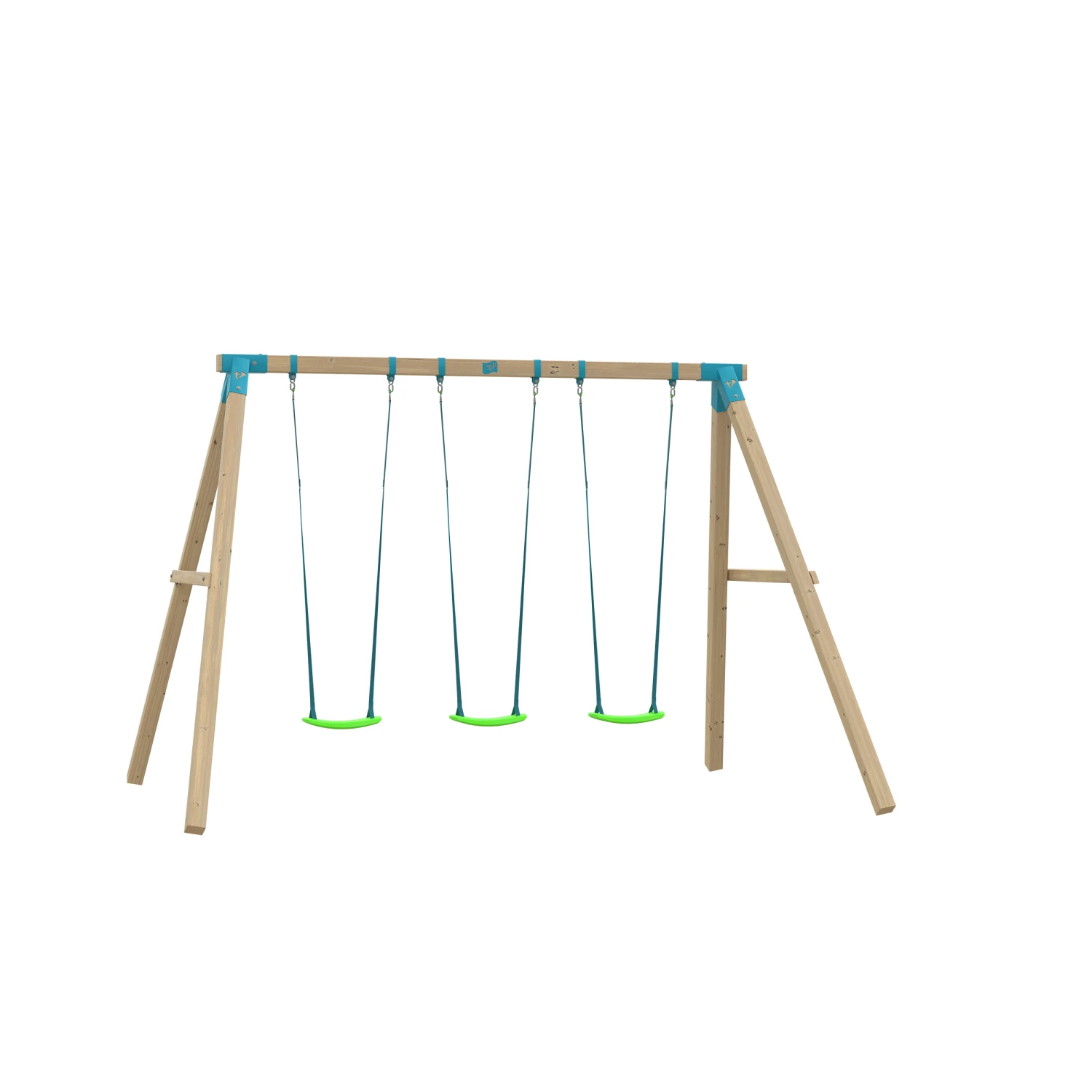 Everest Squarewood Triple Swing Frame - FSC<sup>®</sup> Certified - Builder 1 Everest Squarewood Triple Swing Frame - FSC<sup>®</sup> Certified - Builder