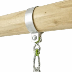 TP Knightswood Wooden Double & Deck Swing Frame - FSC<sup>&reg;</sup> Certified -TP Playworld Cheap Store 826P 2