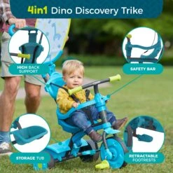 TP Toys 4 In 1 Trike - Dino Discovery 11 TP Toys 4 In 1 Trike - Dino Discovery -TP Playworld Cheap Store Dino2