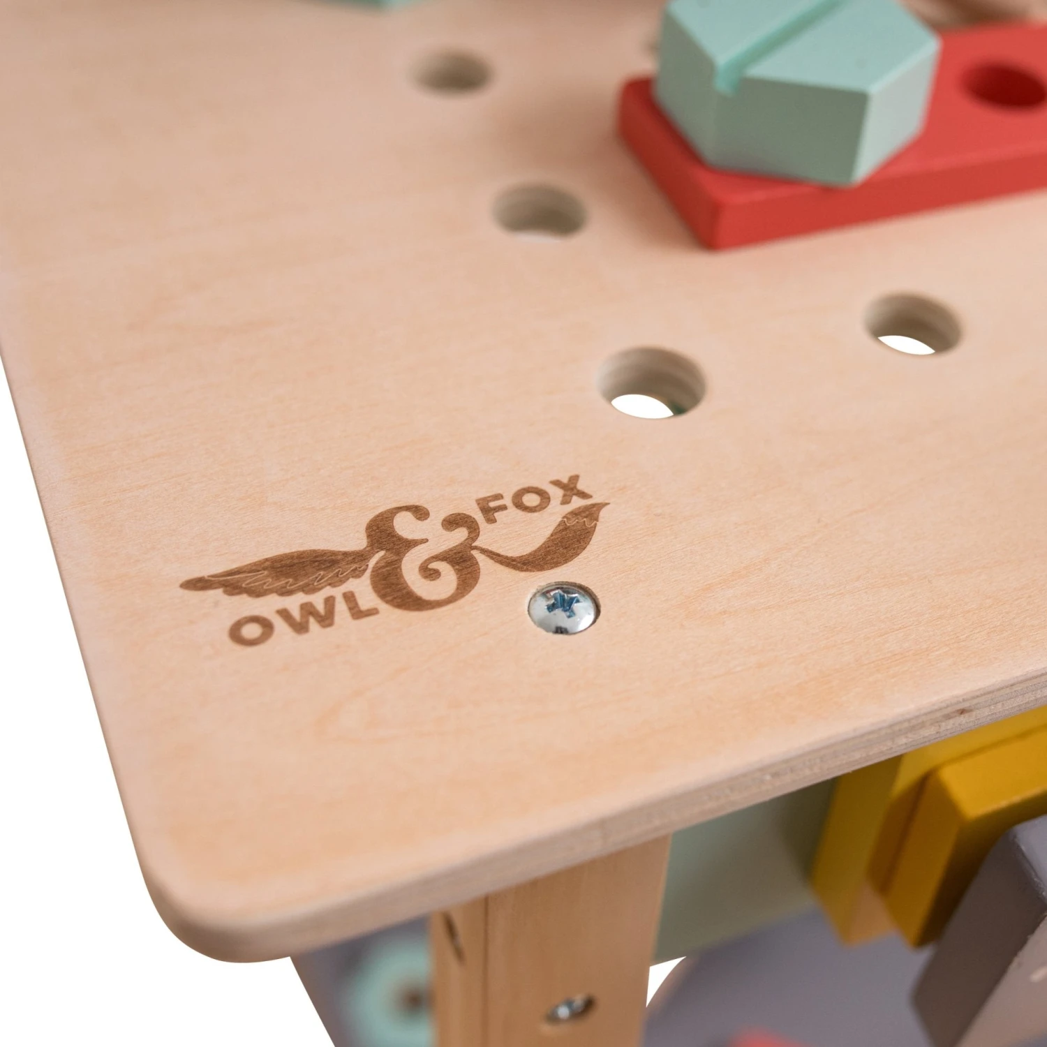 Owl & Fox Wooden Workbench Set - FSC<sup>®</sup> Certified 3 Owl & Fox Wooden Workbench Set - FSC<sup>®</sup> Certified - Image 3