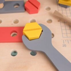 Owl & Fox Wooden Workbench Set - FSC<sup>®</sup> Certified 11 Owl & Fox Wooden Workbench Set - FSC<sup>®</sup> Certified -TP Playworld Cheap Store OF207 5