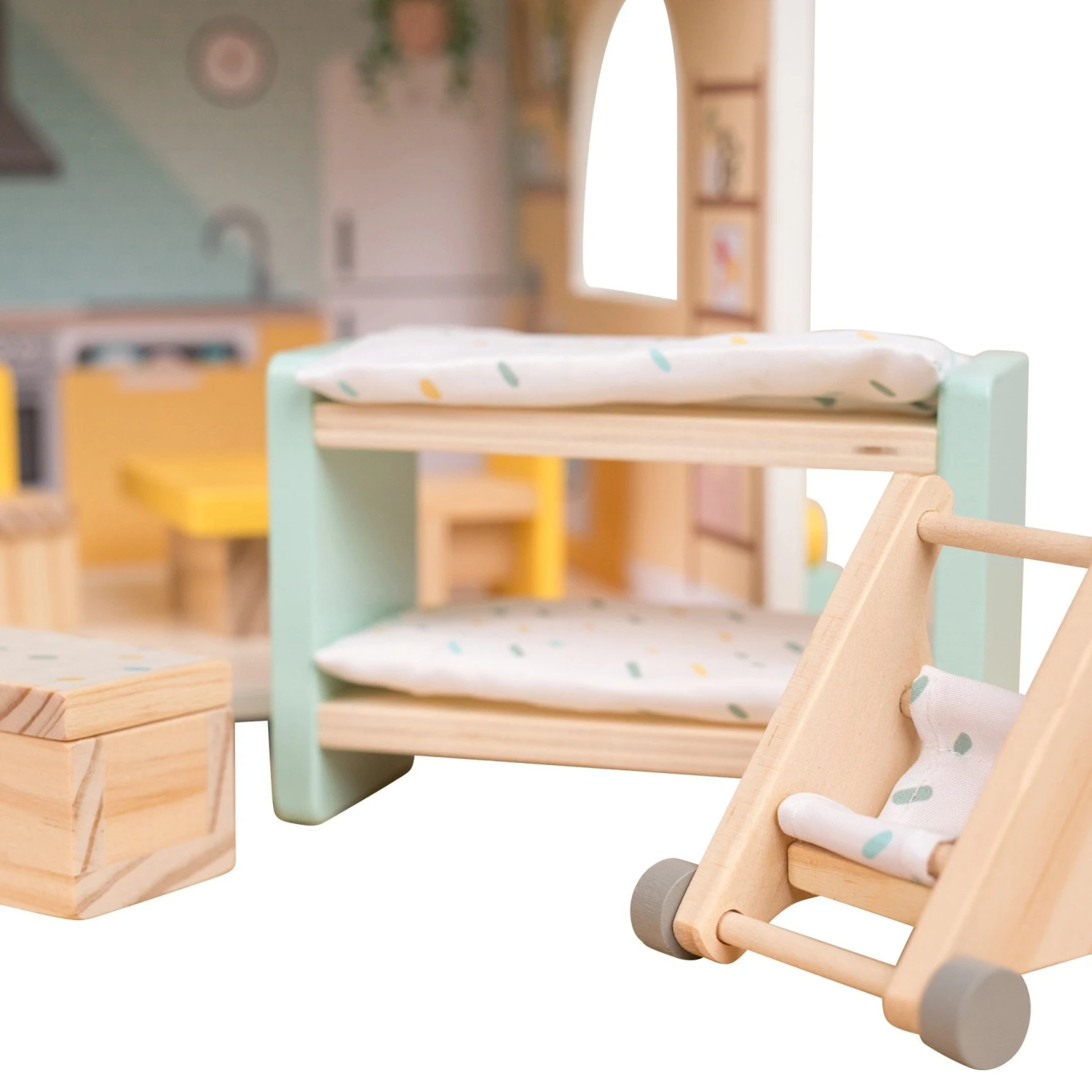 Owl & Fox Wooden Dolls House - FSC<sup>®</sup> Certified 2 Owl & Fox Wooden Dolls House - FSC<sup>®</sup> Certified - Image 2