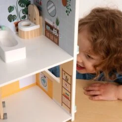 Owl & Fox Wooden Dolls House - FSC<sup>®</sup> Certified 11 Owl & Fox Wooden Dolls House - FSC<sup>®</sup> Certified -TP Playworld Cheap Store OF210 6