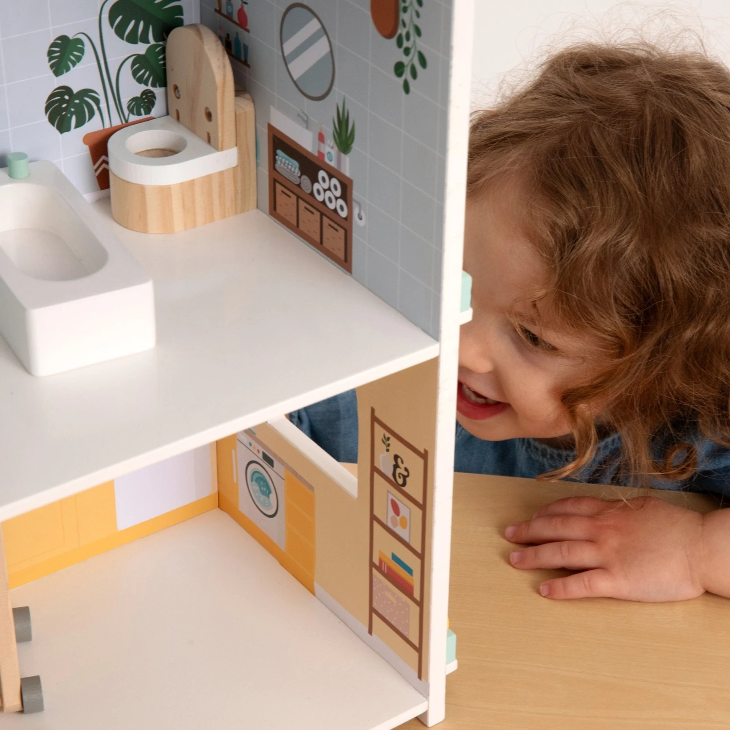 Owl & Fox Wooden Dolls House - FSC<sup>®</sup> Certified 6 Owl & Fox Wooden Dolls House - FSC<sup>®</sup> Certified - Image 6