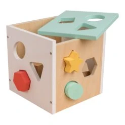 Owl & Fox Wooden Shape Sorter - FSC<sup>&reg;</sup> Certified -TP Playworld Cheap Store OF212 3