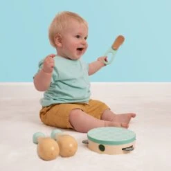 Owl & Fox Wooden Musical Instrument Set - FSC<sup>®</sup> Certified 8 Owl & Fox Wooden Musical Instrument Set - FSC<sup>®</sup> Certified -TP Playworld Cheap Store OF215 4 1