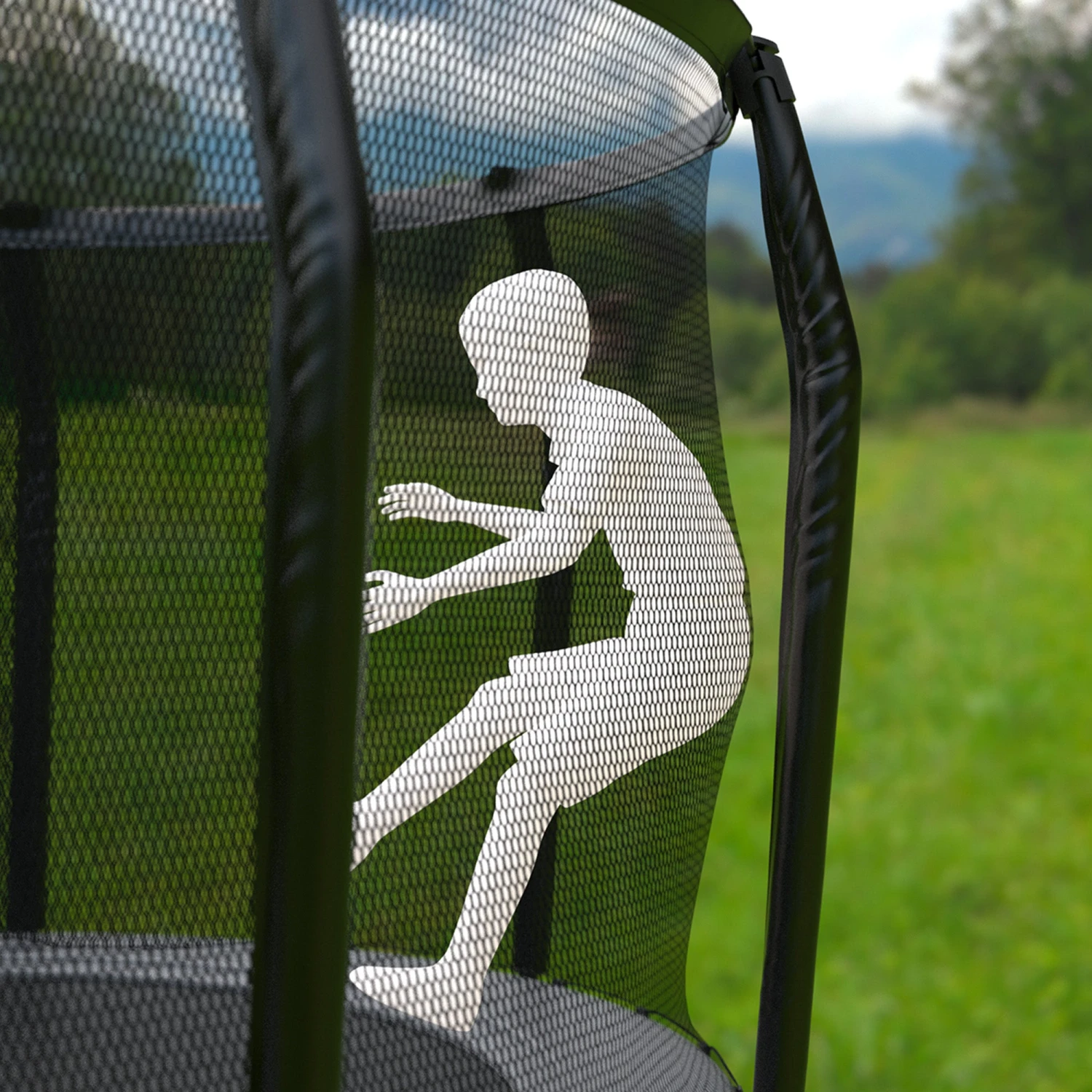 Akrobat Orbit Rectangular Trampoline 11ft X 8ft 5 Akrobat Orbit Rectangular Trampoline 11ft X 8ft - Image 5