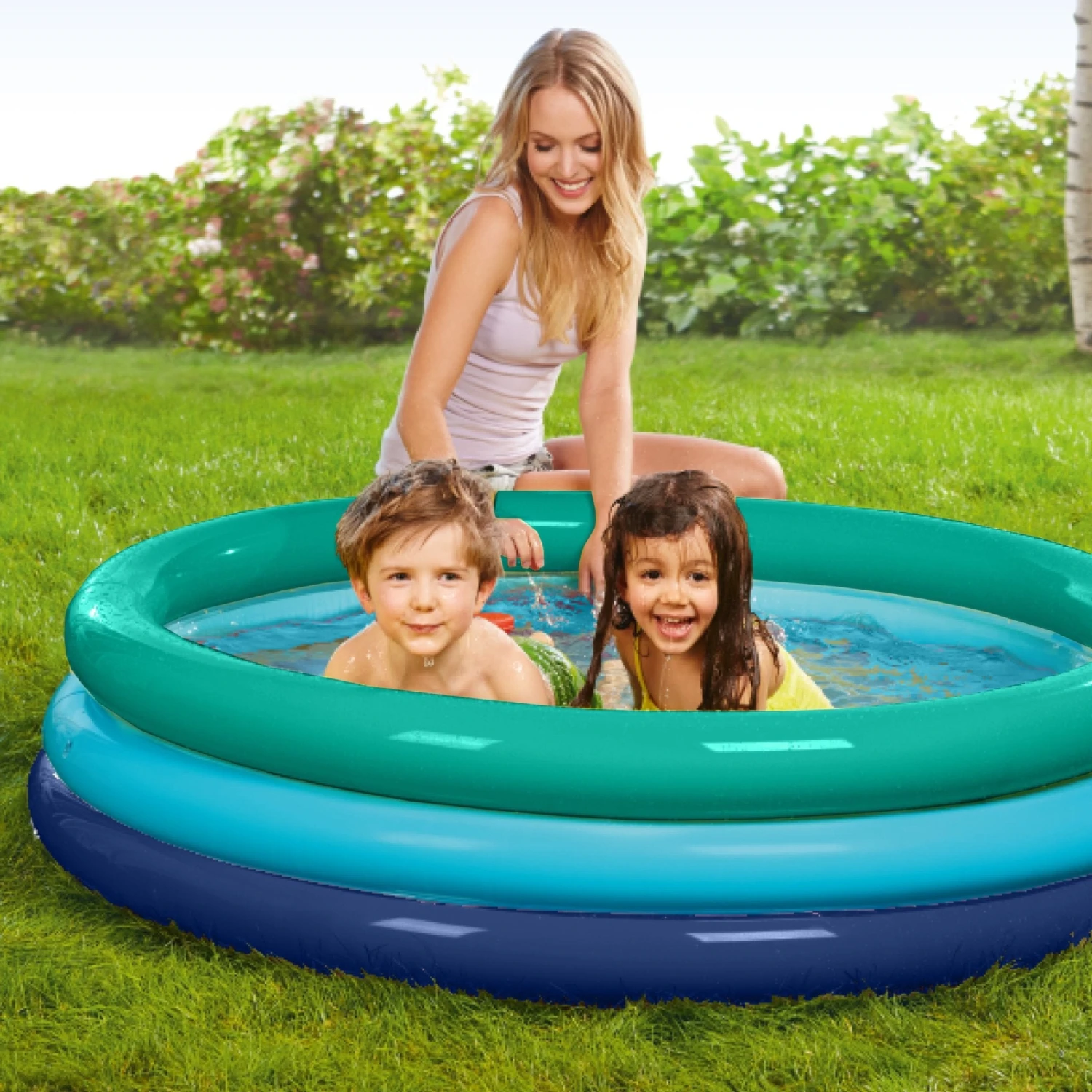 Three Ring Paddling Pool 2 Three Ring Paddling Pool - Image 2