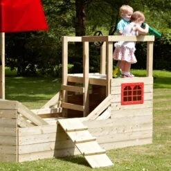 TP Pirate Galleon Wooden Playhouse - FSC<sup>&reg;</sup> Certified -TP Playworld Cheap Store TP164P 2