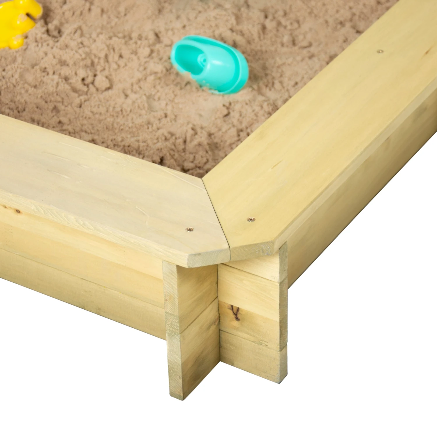 TP Wooden Sandpit With Sun Canopy - FSC<sup>®</sup> Certified 5 TP Wooden Sandpit With Sun Canopy - FSC<sup>®</sup> Certified - Image 5