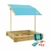 TP Wooden Sandpit With Sun Canopy And Dig & Explore Accessory Kit - FSC<sup>&reg;</sup> Certified