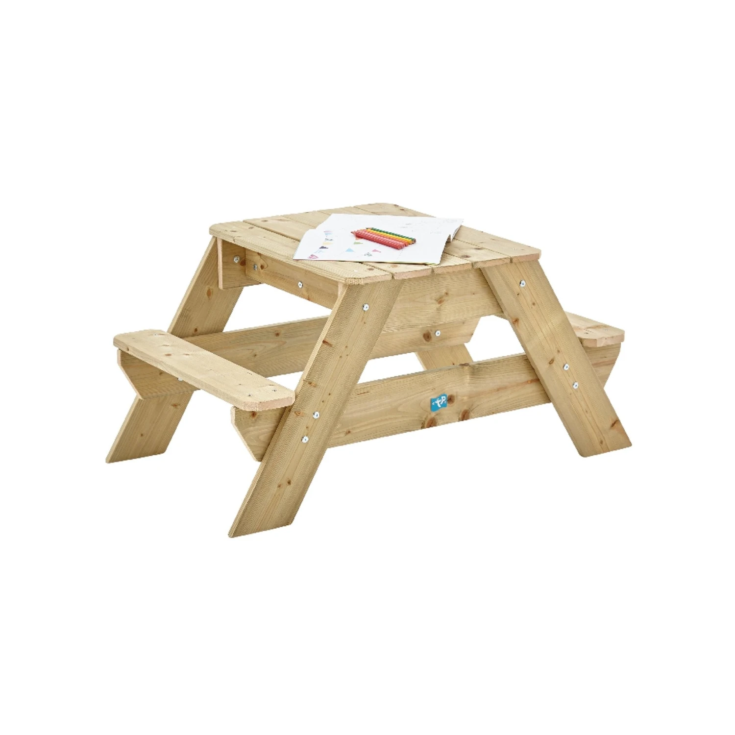 TP Early Fun Wooden Picnic Table Sandpit - FSC<sup>®</sup> Certified 5 TP Early Fun Wooden Picnic Table Sandpit - FSC<sup>®</sup> Certified - Image 5