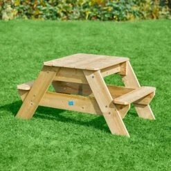 TP Early Fun Wooden Picnic Table Sandpit - FSC<sup>®</sup> Certified 17 TP Early Fun Wooden Picnic Table Sandpit - FSC<sup>®</sup> Certified -TP Playworld Cheap Store TP285 4