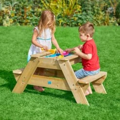 TP Early Fun Wooden Picnic Table Sandpit - FSC<sup>®</sup> Certified 19 TP Early Fun Wooden Picnic Table Sandpit - FSC<sup>®</sup> Certified -TP Playworld Cheap Store TP285 7
