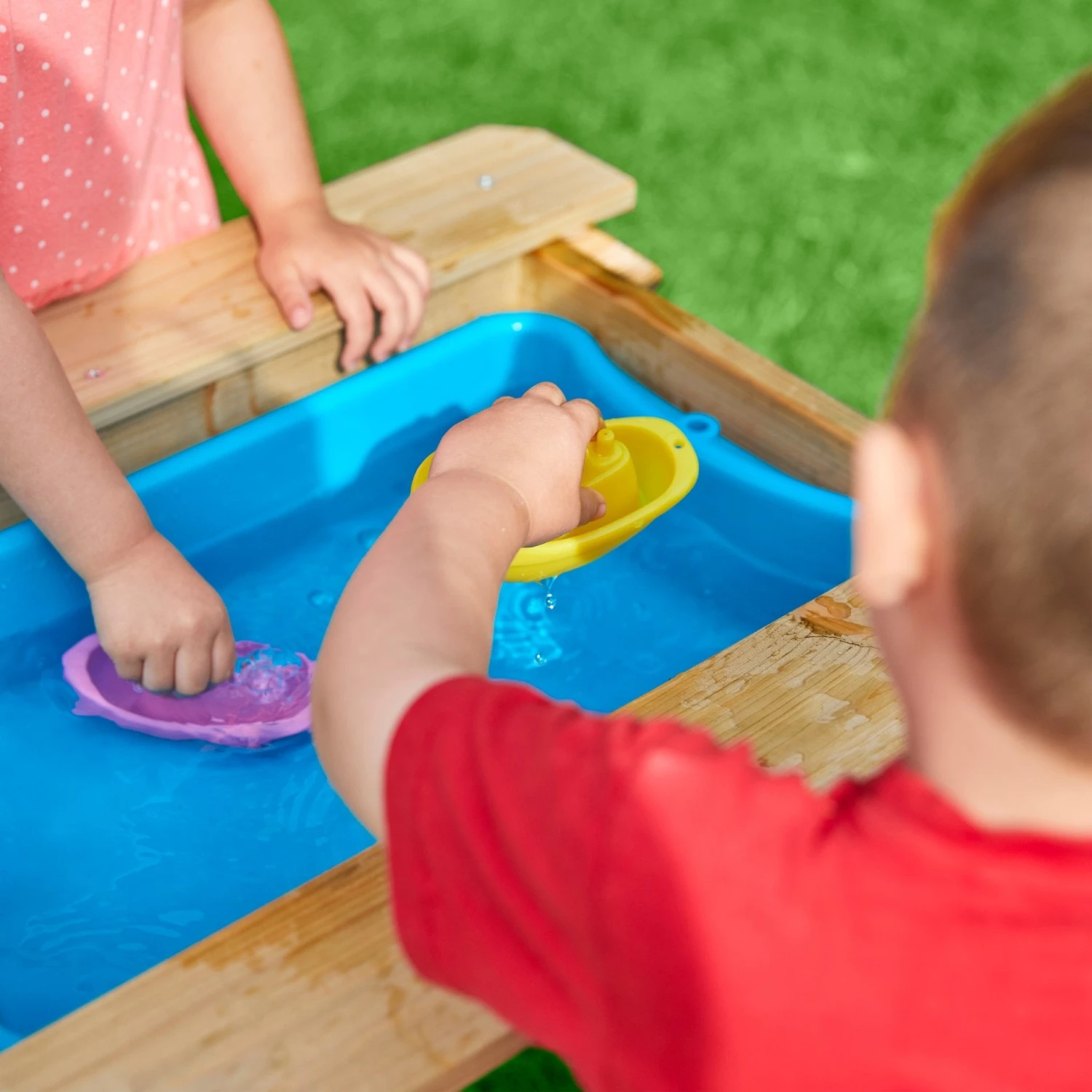 TP Early Fun Wooden Picnic Table Sandpit - FSC<sup>®</sup> Certified 10 TP Early Fun Wooden Picnic Table Sandpit - FSC<sup>®</sup> Certified - Image 10