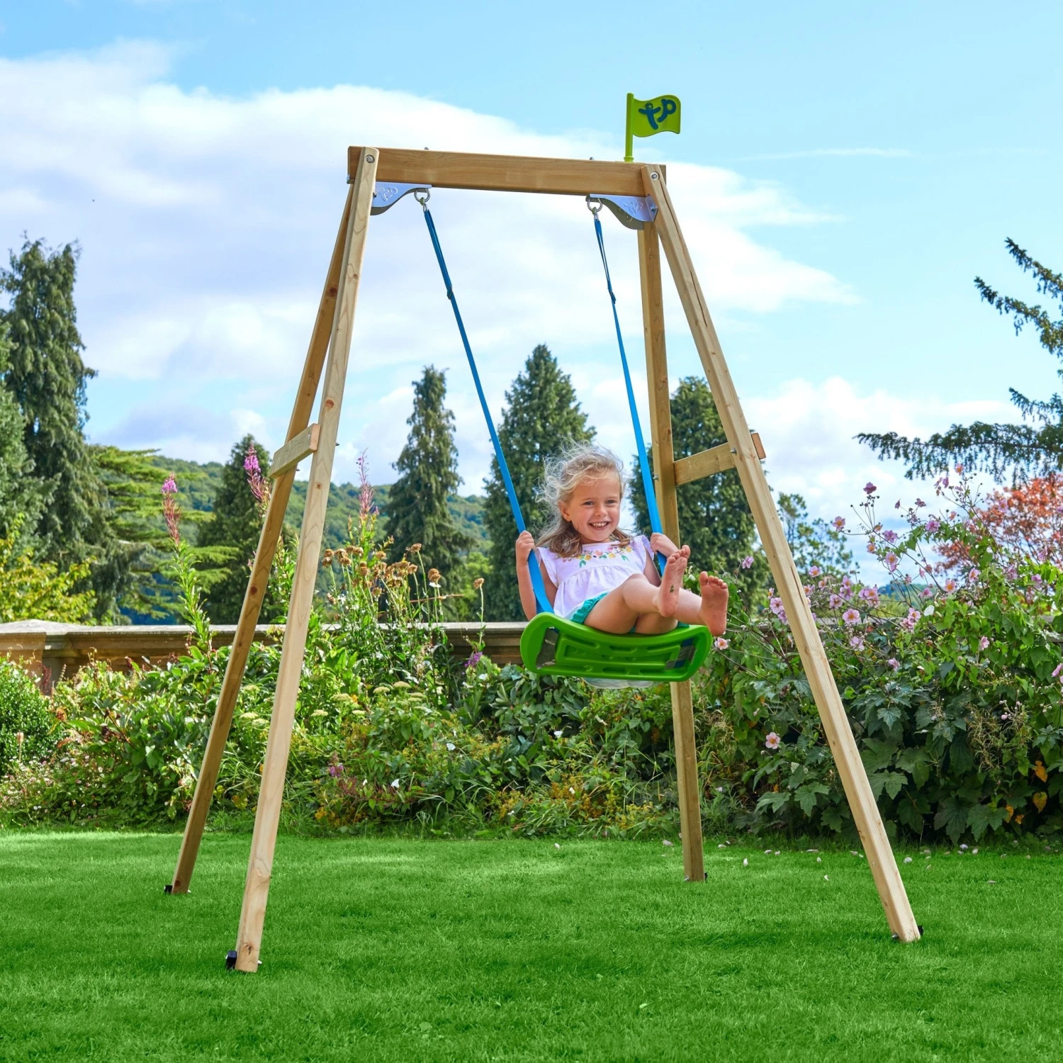 TP Forest Wooden Single Swing - FSC<sup>®</sup> Certified 2 TP Forest Wooden Single Swing - FSC<sup>®</sup> Certified - Image 2