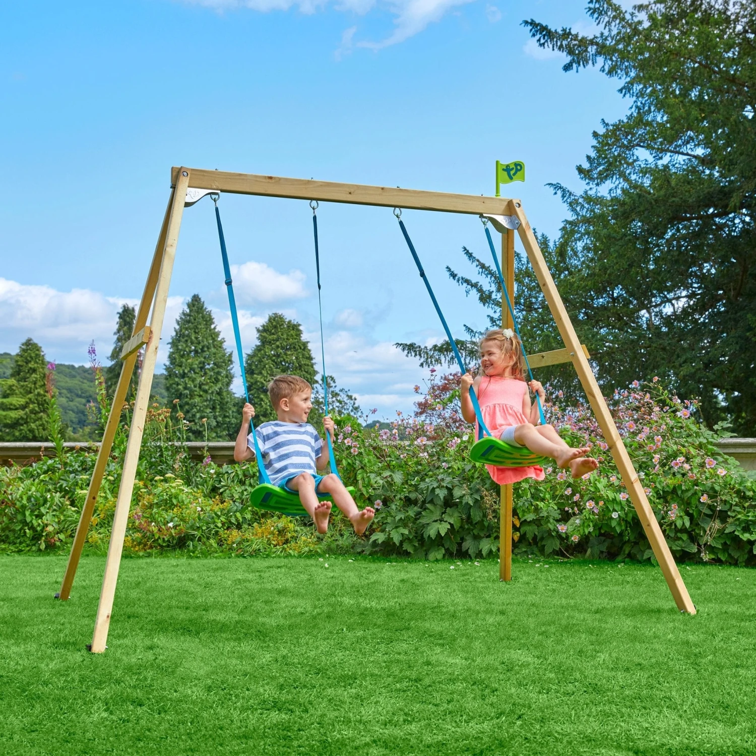 TP Forest Wooden Double Swing- FSC<sup>®</sup> Certified 4 TP Forest Wooden Double Swing- FSC<sup>®</sup> Certified - Image 4