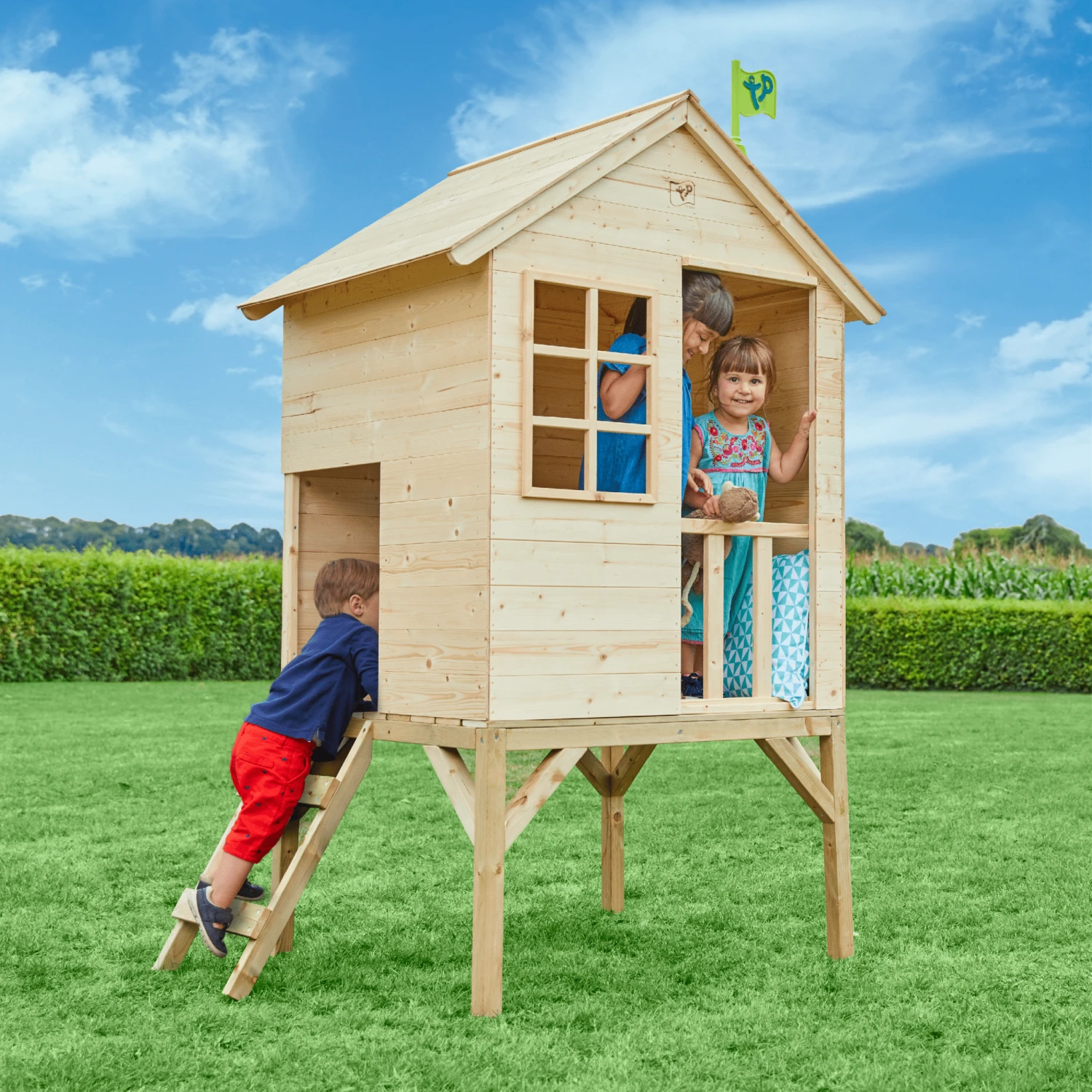 TP Sunnyside Wooden Tower Playhouse - FSC<sup>®</sup> Certified 2 TP Sunnyside Wooden Tower Playhouse - FSC<sup>®</sup> Certified - Image 2