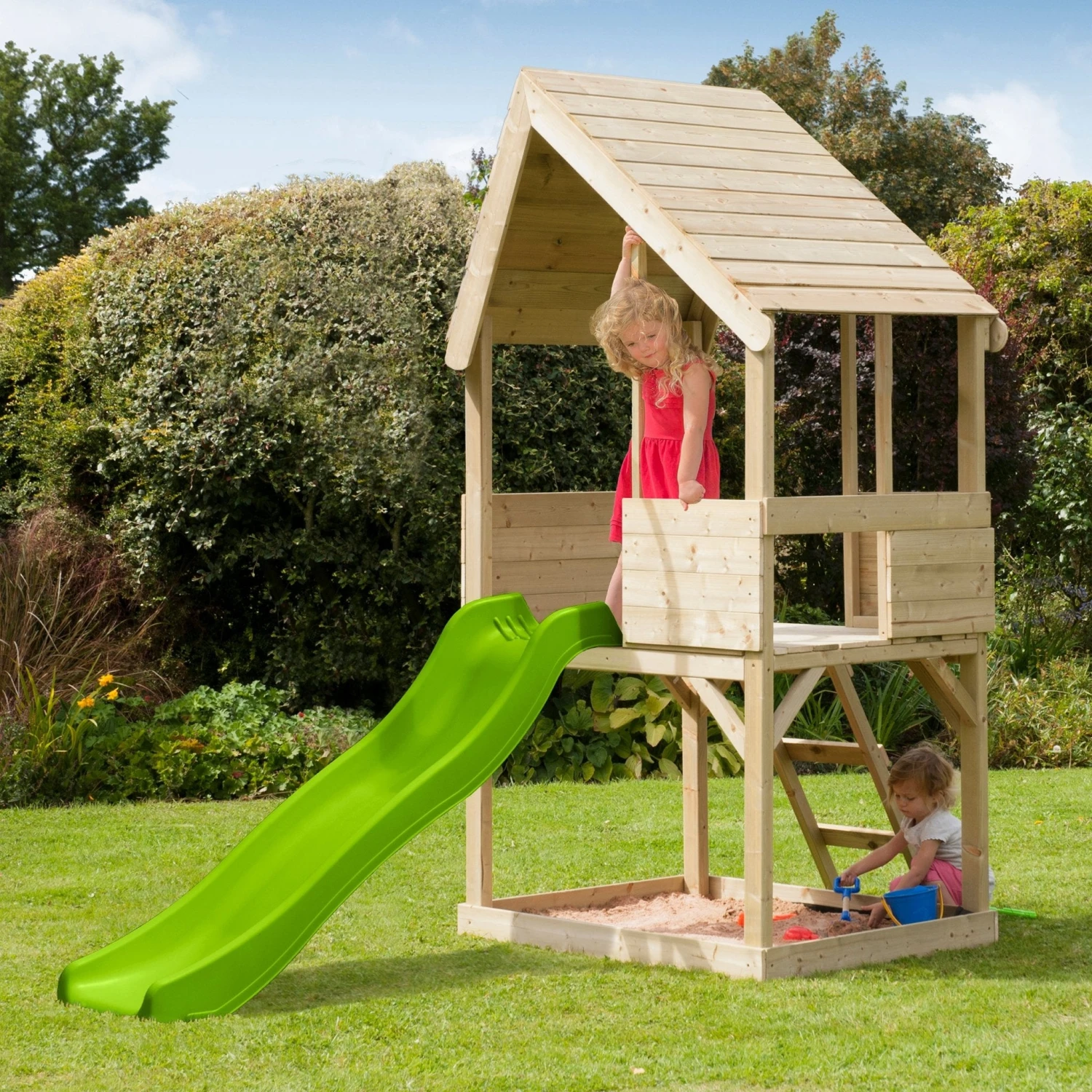TP Wooden Tower Playhouse- FSC<sup>®</sup> Certified 1 TP Wooden Tower Playhouse- FSC<sup>®</sup> Certified