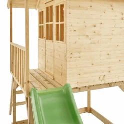 TP Hill Top Tower Wooden Playhouse With Slide - FSC<sup>®</sup> Certified 9 TP Hill Top Tower Wooden Playhouse With Slide - FSC<sup>®</sup> Certified -TP Playworld Cheap Store TP318S 3