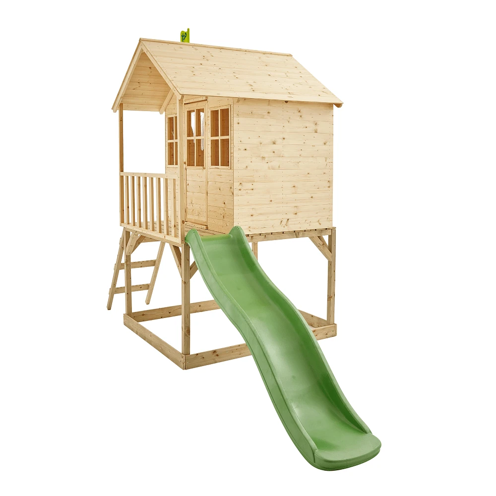 TP Hill Top Tower Wooden Playhouse With Slide - FSC<sup>®</sup> Certified 4 TP Hill Top Tower Wooden Playhouse With Slide - FSC<sup>®</sup> Certified - Image 4