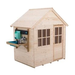 TP Hideaway Wooden Playhouse With Mud Kitchen - FSC<sup>®</sup> Certified
