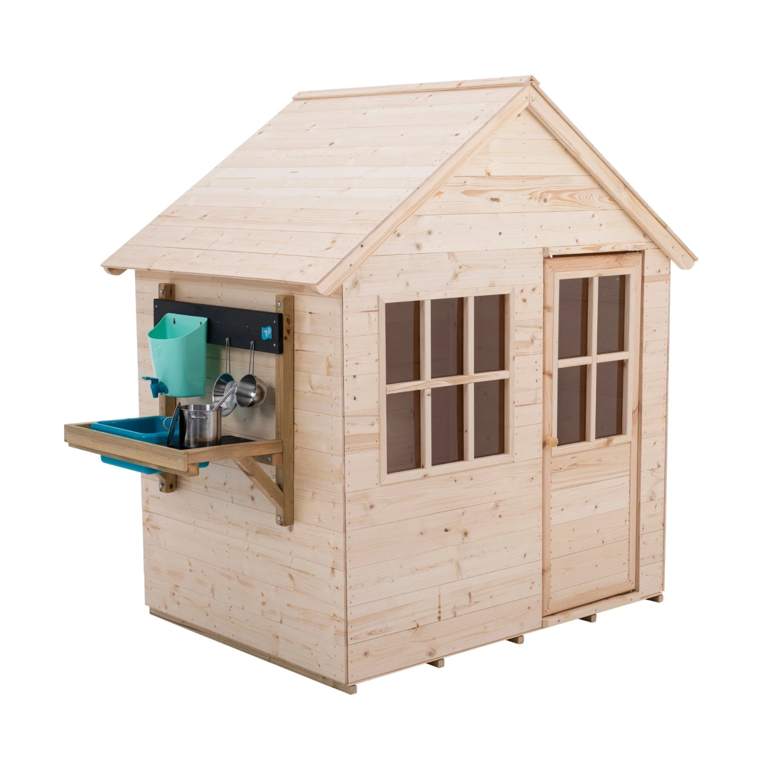 TP Hideaway Wooden Playhouse With Mud Kitchen - FSC<sup>®</sup> Certified 1 TP Hideaway Wooden Playhouse With Mud Kitchen - FSC<sup>®</sup> Certified