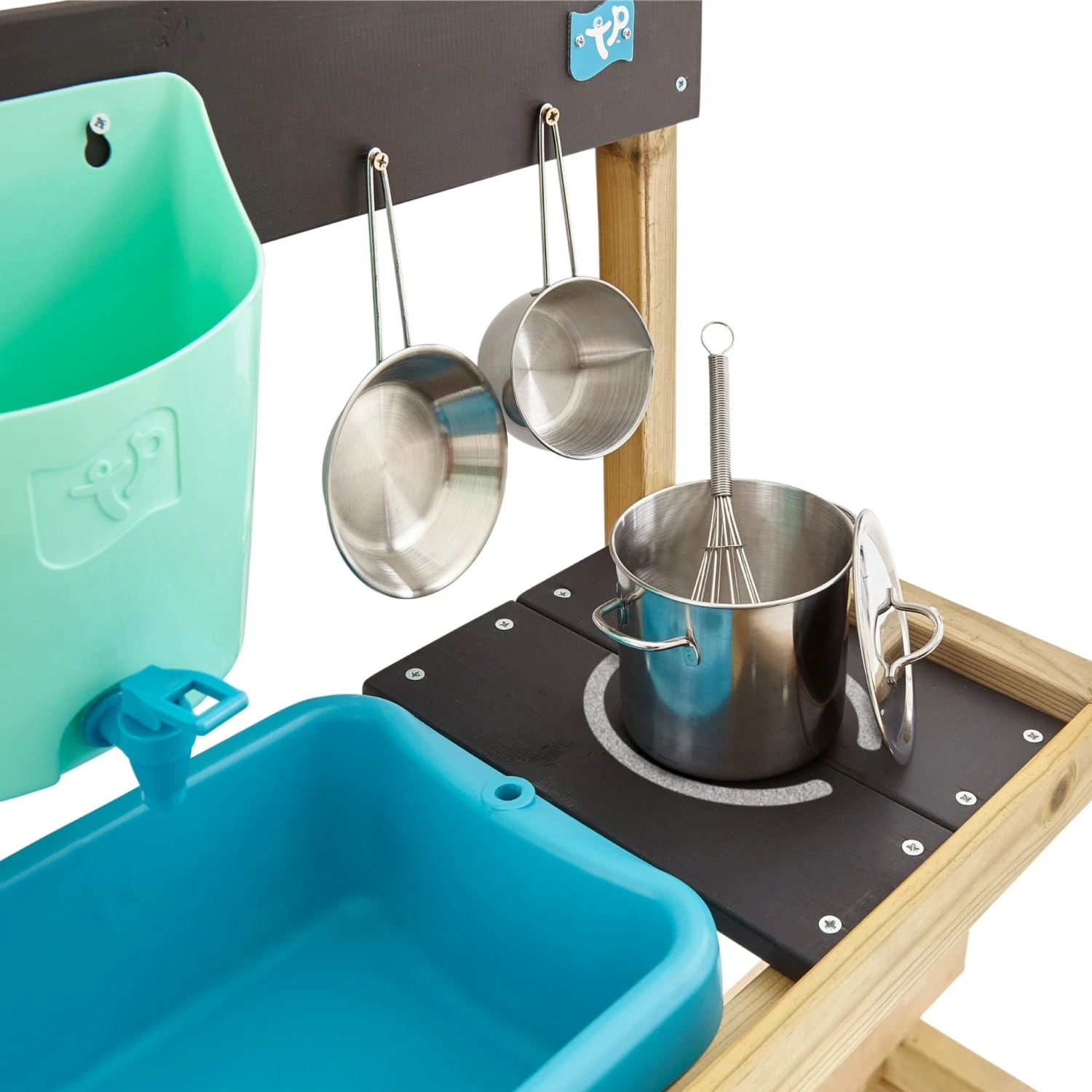 TP Hideaway Wooden Playhouse With Mud Kitchen - FSC<sup>®</sup> Certified 5 TP Hideaway Wooden Playhouse With Mud Kitchen - FSC<sup>®</sup> Certified - Image 5