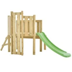 TP Forest Toddler Wooden Climbing Frame & Slide - FSC<sup>&reg;</sup> Certified -TP Playworld Cheap Store TP368P Early Fun Play Tower Image 2