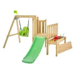 TP Forest Toddler Wooden Swing Set & Slide - FSC<sup>&reg;</sup> Certified