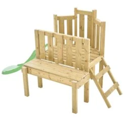 TP Forest Toddler Wooden Climbing Frame & Slide - FSC<sup>&reg;</sup> Certified -TP Playworld Cheap Store TP368P Early Fun Play Tower Image 4