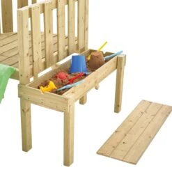 TP Forest Toddler Wooden Climbing Frame & Slide - FSC<sup>&reg;</sup> Certified -TP Playworld Cheap Store TP368P Early Fun Play Tower Image 6 1