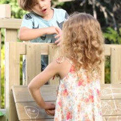 TP Forest Toddler Wooden Swing Set & Slide - FSC<sup>&reg;</sup> Certified -TP Playworld Cheap Store TP369P Early Fun Play Centre with Swing Image 6