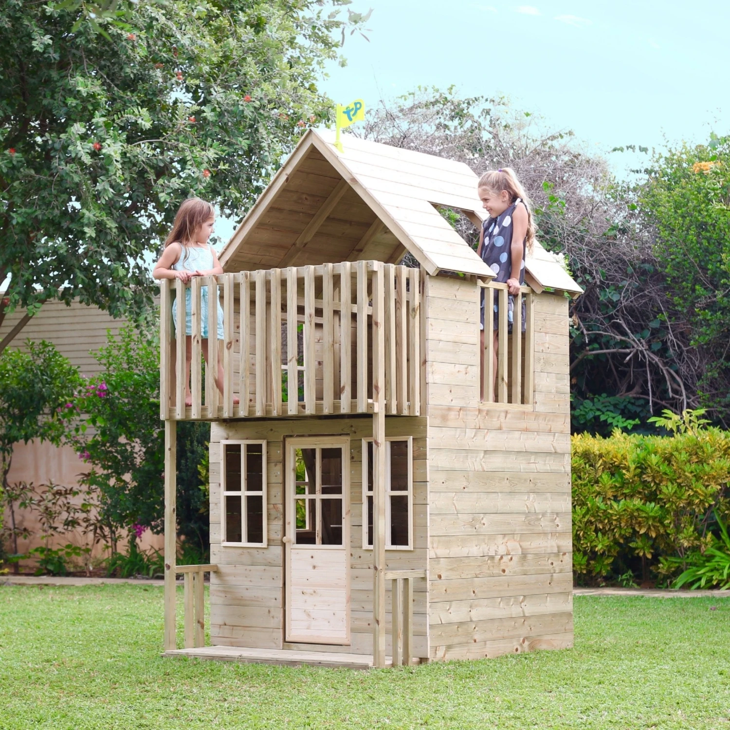 TP Loft Wooden Playhouse - FSC<sup>®</sup> Certified 2 TP Loft Wooden Playhouse - FSC<sup>®</sup> Certified - Image 2