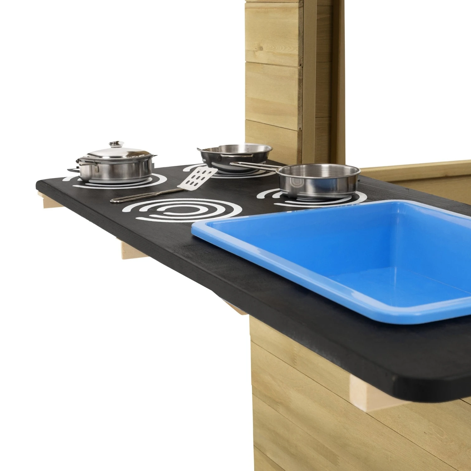 TP Wooden Cubby House With Mud Kitchen - FSC<sup>®</sup> Certified 4 TP Wooden Cubby House With Mud Kitchen - FSC<sup>®</sup> Certified - Image 4