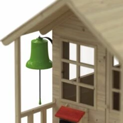 Lavender Cottage Playhouse With Bell, Postbox & Picket Fence - FSC<sup>&reg;</sup> Certified -TP Playworld Cheap Store TP389PUS1 3