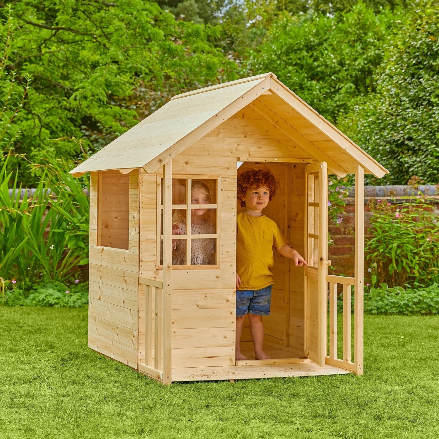 Lavender Cottage Wooden Playhouse - FSC<sup>®</sup> Certified 2 Lavender Cottage Wooden Playhouse - FSC<sup>®</sup> Certified - Image 2