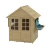 Foxglove Cottage Playhouse With Early Fun Mud Kitchen Accessory And Shutters - FSC<sup>&reg;</sup> Certified