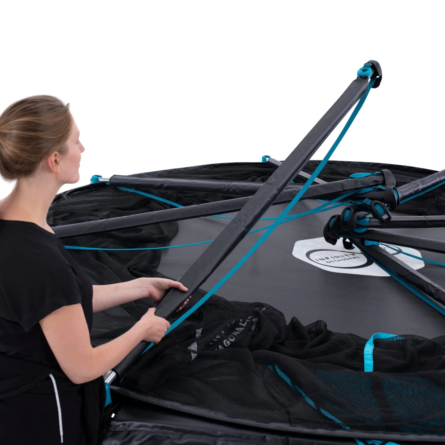 TP Infinity Octagonal 12ft Trampoline 11 TP Infinity Octagonal 12ft Trampoline - Image 11