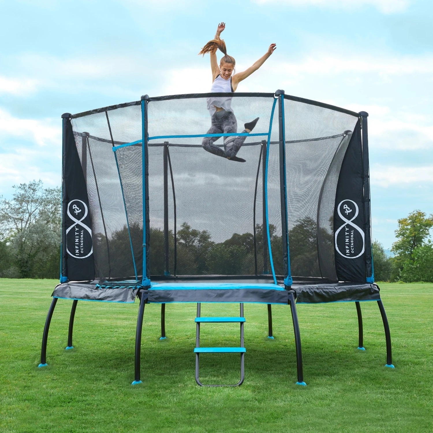 TP Infinity Octagonal 12ft Trampoline 2 TP Infinity Octagonal 12ft Trampoline - Image 2