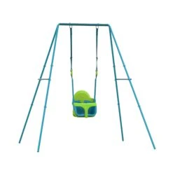 TP Small To Tall 2 In 1 Metal Swing Set With Quadpod