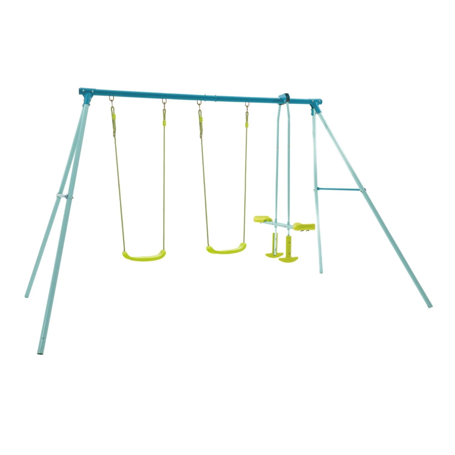 TP Triple Swing Set With Glider 1 TP Triple Swing Set With Glider