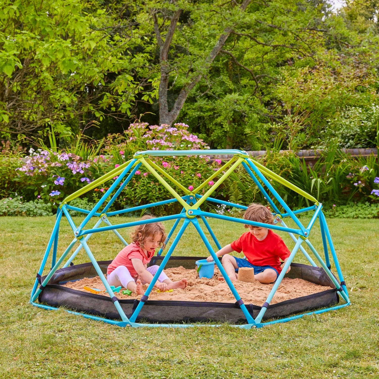 TP 1.9m Metal Climbing Dome & Sandpit 1 TP 1.9m Metal Climbing Dome & Sandpit