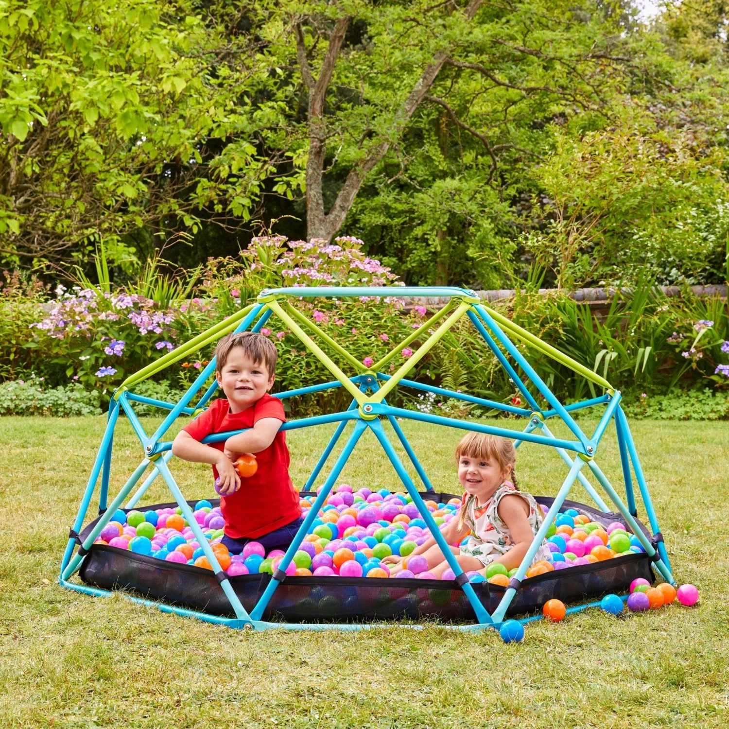 TP 1.9m Metal Climbing Dome & Sandpit 2 TP 1.9m Metal Climbing Dome & Sandpit - Image 2