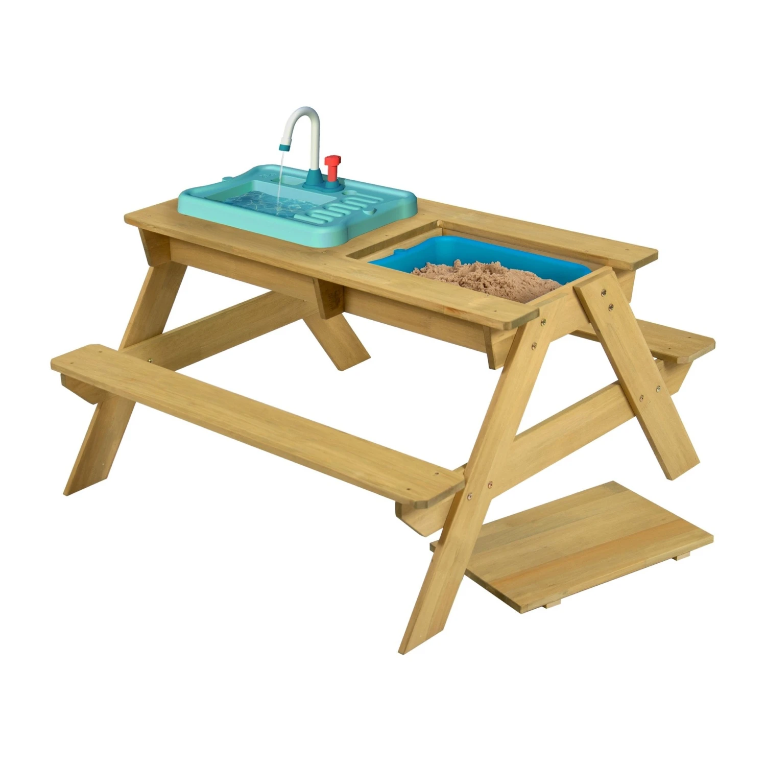 TP Splash & Play Wooden Picnic Table 1 TP Splash & Play Wooden Picnic Table